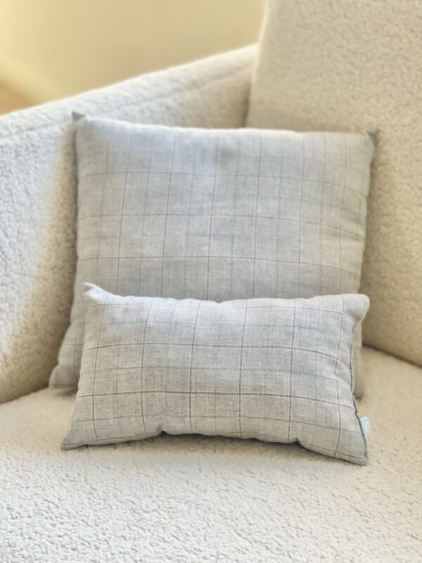 Conjunto cojín antivuelco - gris - Imagen 4